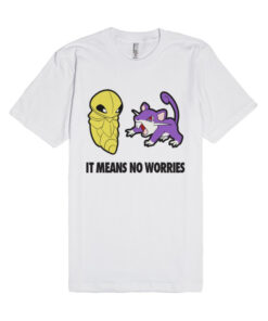 Pokemon Kakuna Rattata Unisex Premium T shirt Size S,M,L,XL,2XL