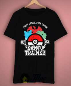 Pokemon Kanto Trainer T-Shirt