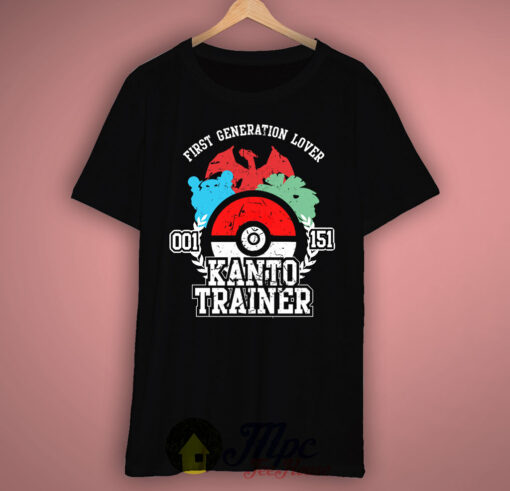 Pokemon Kanto Trainer T-Shirt