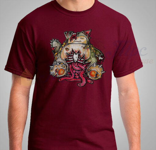 Pokemon Snorlax Zombie Halloween T Shirt