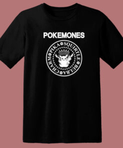 Pokemones Ramones Parody T Shirt Style 1