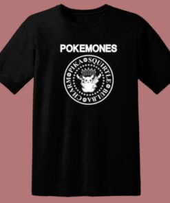 Pokemones Ramones Parody T Shirt Style 1 Pokemones Ramones Parody T Shirt Style 2