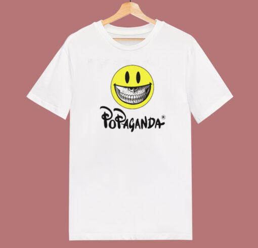 Popaganda Smiley Big Grin T Shirt Style On Sale