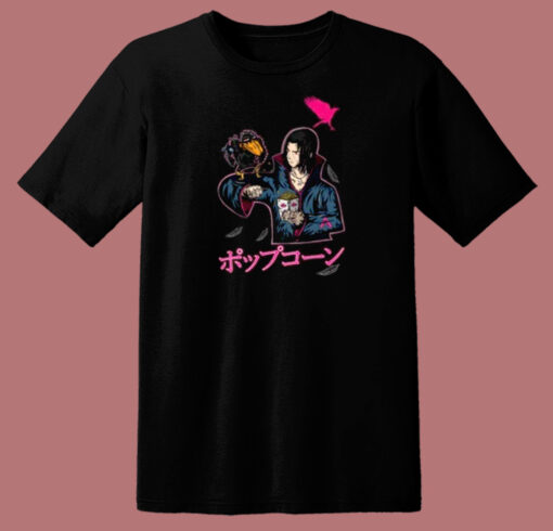 Popcorn Crow Itachi 80s T Shirt Style