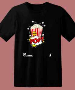 Popcorn Lovers Vintage 80s T Shirt Popcorn Lovers Vintage 80s T Shirt