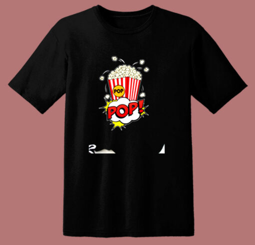 Popcorn Lovers Vintage 80s T Shirt