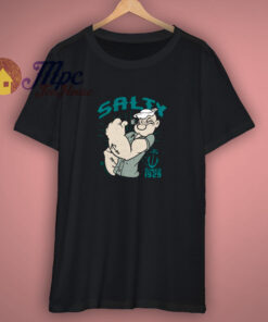 Popeye Salty Since 1929 Charcoal Shirts 1