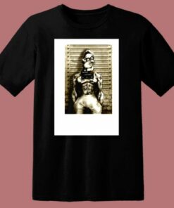 Popeye Tattoo Mugshot Poster 80s T Shirt