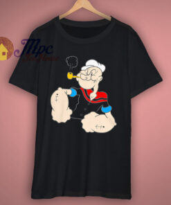 Popeye the Sailor Funny T Shirt 1