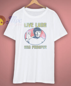 Popfunk Star Trek Live Long Prosper T Shirt