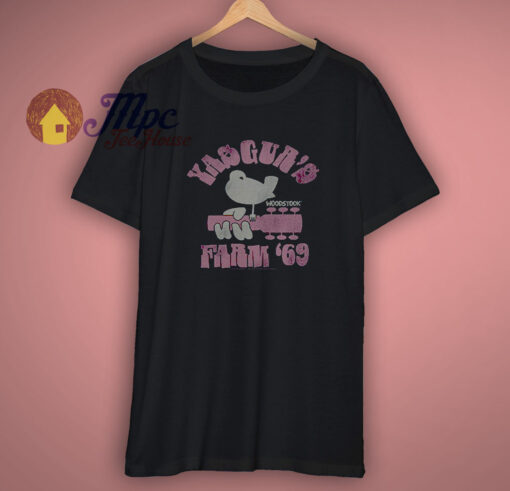 Popfunk Woodstock Music Festival Yasgurs Farm 69 T Shirt