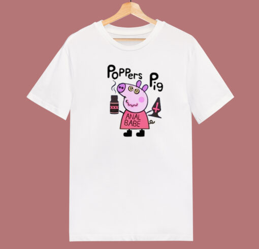 Poppers Pig Queer Gay T Shirt Style