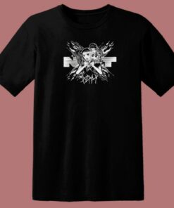 Poppy And Triple H White T Shirt Style