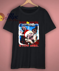 Post Malone Home Malone Christmas Parody  T-Shirt