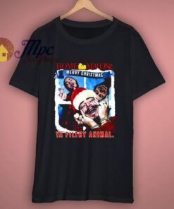 Post Malone Home Malone Christmas Parody  T-Shirt