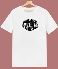 Power To The People Circle 80s T Shirt 1 Power To The People Circle 80s T Shirt 2