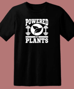 Powered By Plants 80s T Shirt 1