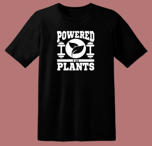 Powered By Plants 80s T Shirt