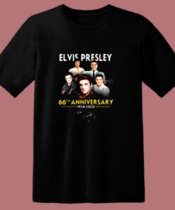 Premium Elvis Presley 66th Anniversary 1975 – 2020 80s T Shirt 1 Premium Elvis Presley 66th Anniversary 1975 2020 80s T Shirt 2