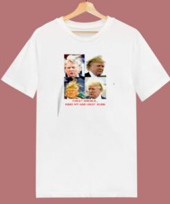 President Trump Bad Hair Day Make My Hair Great Again 80s T Shirt