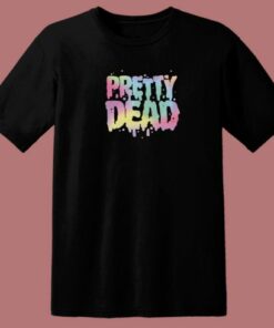 Pretty Dead Pastel 80s T Shirt 1 Pretty Dead Pastel 80s T Shirt 2