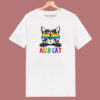 Pride Ally Cat T Shirt Style