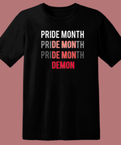 Pride Month Demon Satan T Shirt Style Pride Month Demon Satan T Shirt Style