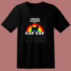 Proud Parent Of A Gay Cat 80s T Shirt