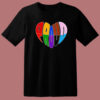 Proud Progress Heart T Shirt Style