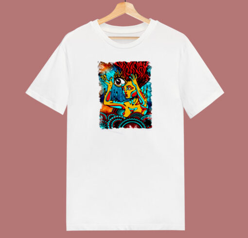 Psychedelic Trippy Sexy 80s T Shirt