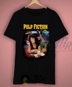 Pulp Fiction Girl T Shirt Size S-2XL
