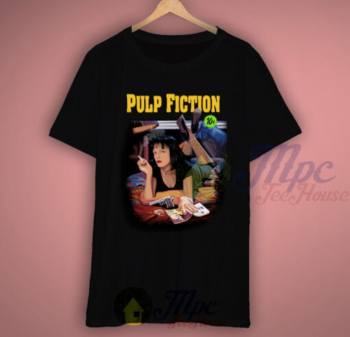 Pulp Fiction Girl T Shirt Size S-2XL