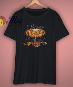 Pumpkin Puking T Shirt Halloween New 1