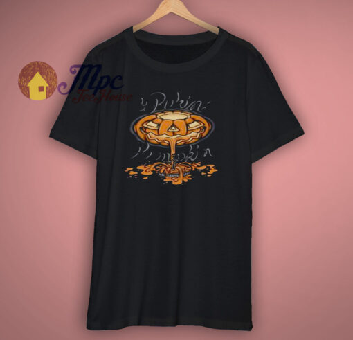 Pumpkin Puking T Shirt Halloween New