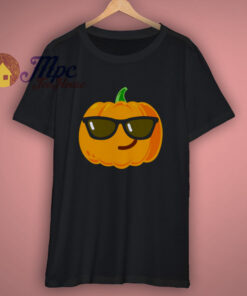 Pumpkin Sunglasses T Shirt 1