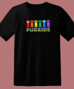 Purride Lgbt Pride Cat T Shirt Style