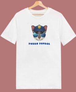 Pussy Patrol Funny 80s T Shirt Style