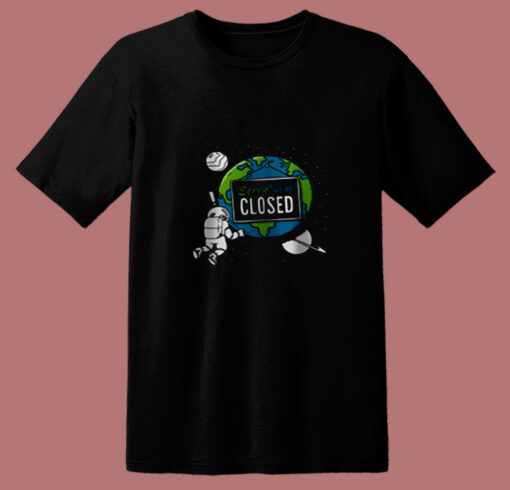 Quarantine Planet 80s T Shirt