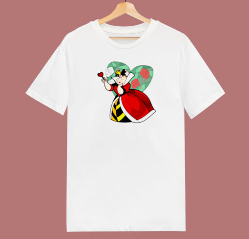 Queen Of Hearts 80s T Shirt