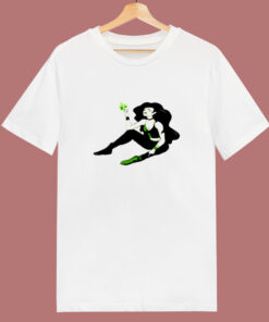 Queen Of Kick You In The Face Baddass Vibes Shego 80s T Shirt 1