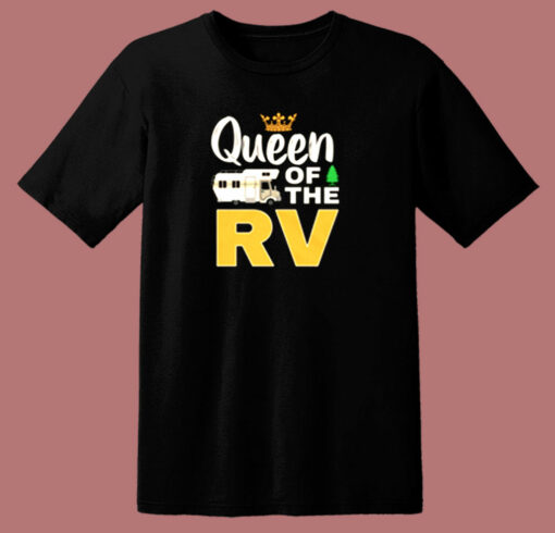 Queen Of The Camper 80s T Shirt