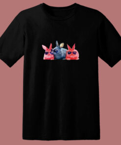 Rabbit Galaxy 80s T Shirt 1