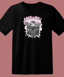 Raccoon Plays Drum T Shirt Style 1