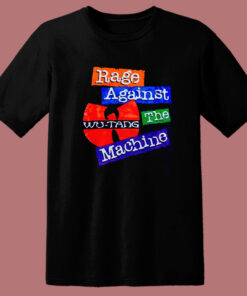 Rage Against The Machine 80s T Shirt Style
