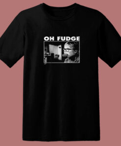 Ralphie Oh Fudge Christmas Story 80s T Shirt 1