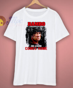 Rambo Last Blood The Legend Shirt Rambo Last Blood The Legend Shirt