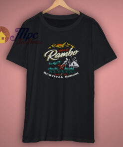 Rambo Wilderness Survival School Shirt 1