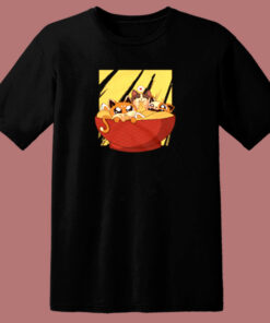 Ramen Cat 80s T Shirt
