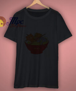 Ramen and cats T Shirt 1