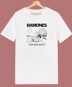 Ramones Rockaway Beach 80s T Shirt Style Ramones Rockaway Beach 80s T Shirt Style